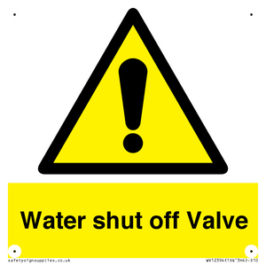 Water shut off Valve